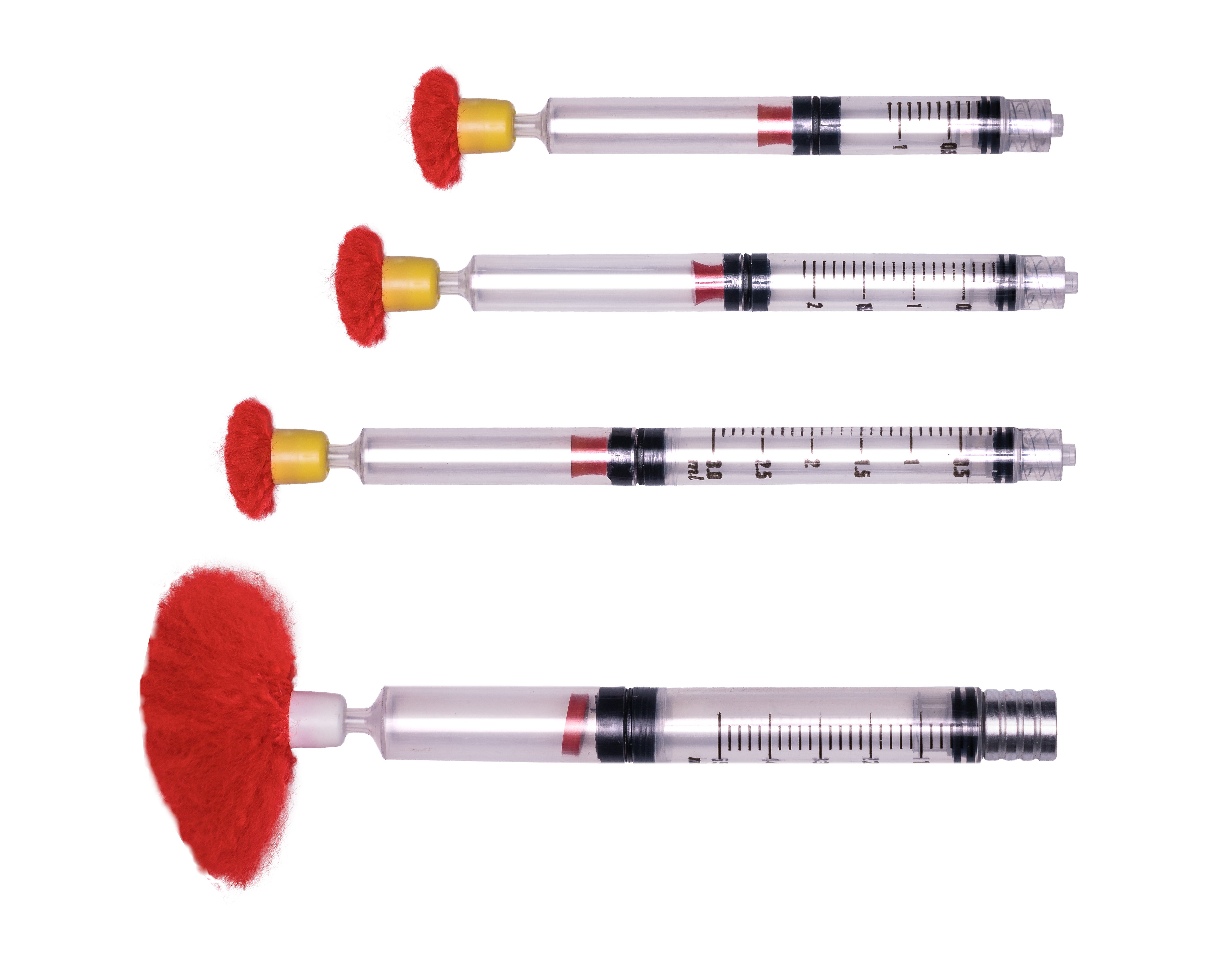 Dart-syringes for blowpipes